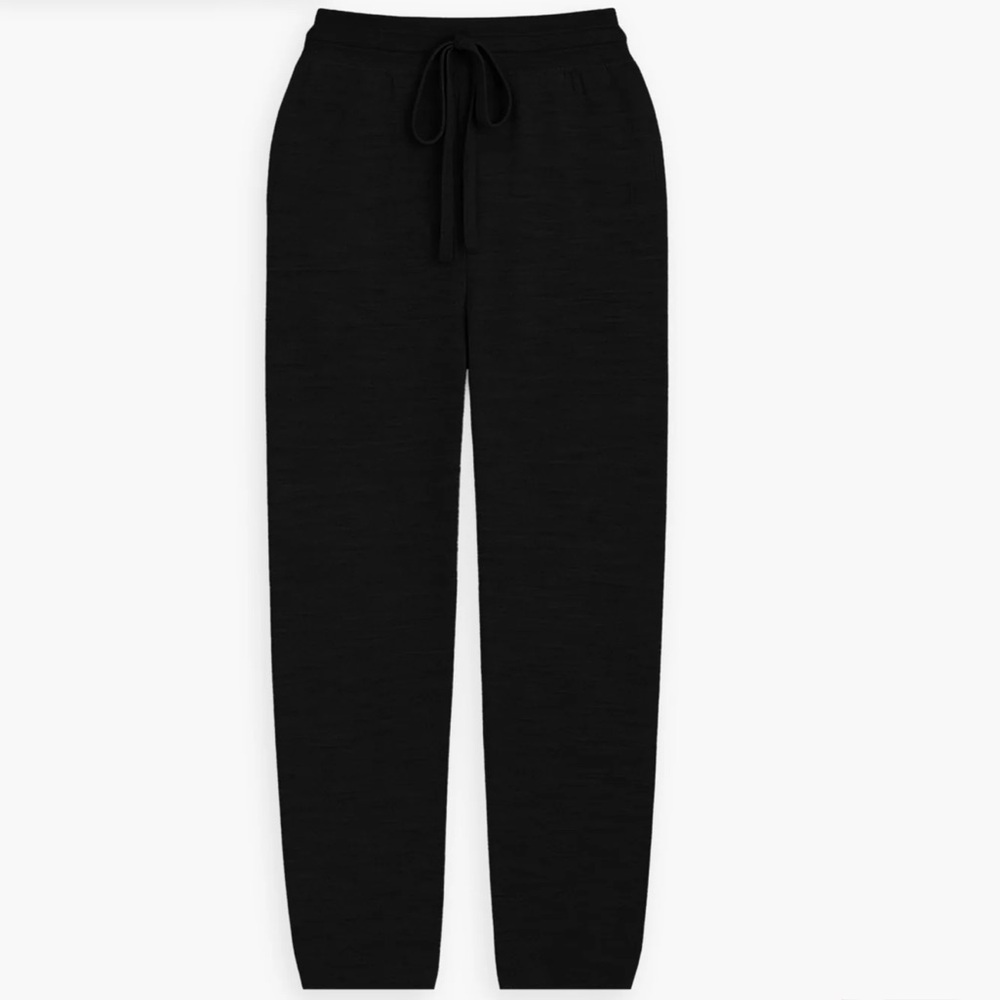 Icebreaker Merino Black Carrigan Sweater Pant Joggers